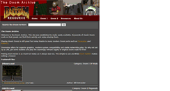 Desktop Screenshot of doomarchive.com